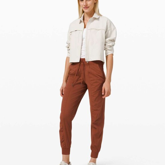 lululemon athletica Pants - Lululemon Dance Studio Jogger Dark Terracotta Size 6
